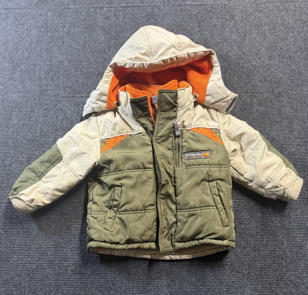 Zero Xposur Hooded Fleece Lined Winter Jacket Kids 2T